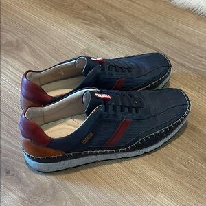 PIKOLINOS Navy and Brown Sneakers